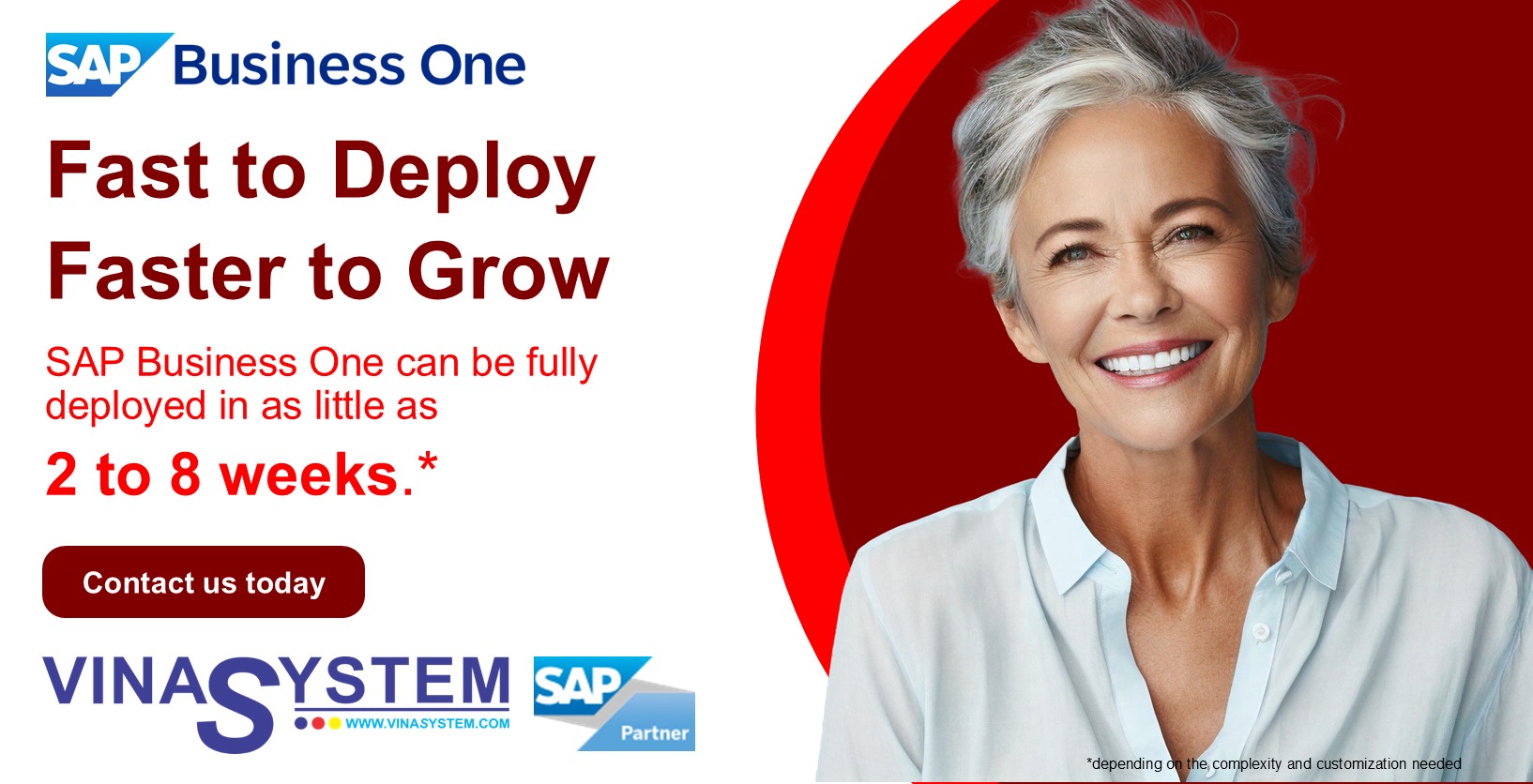 SAP Business One – Triển khai nhanh – Tăng trưởng nhanh hơn